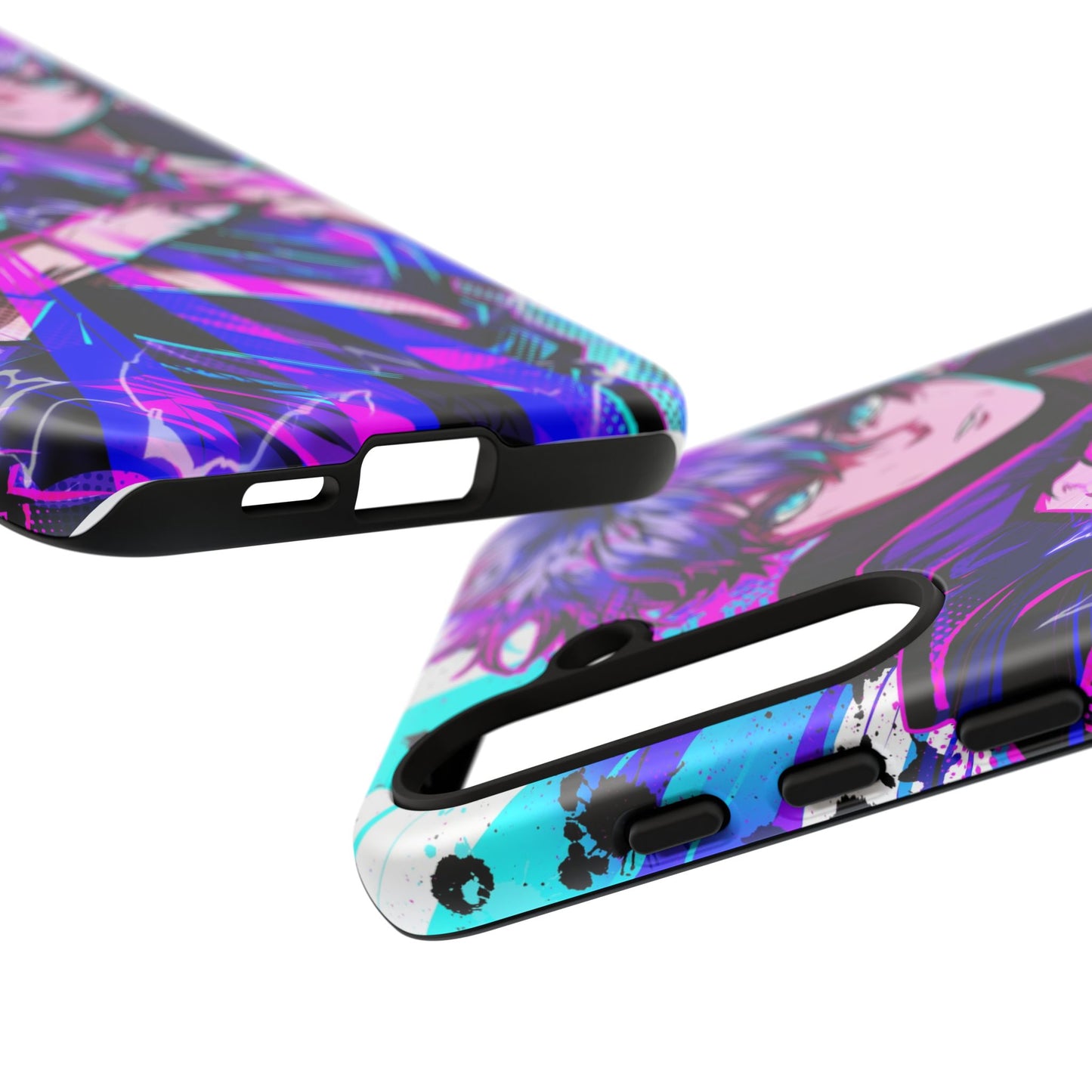 Purple Flash Phone Case