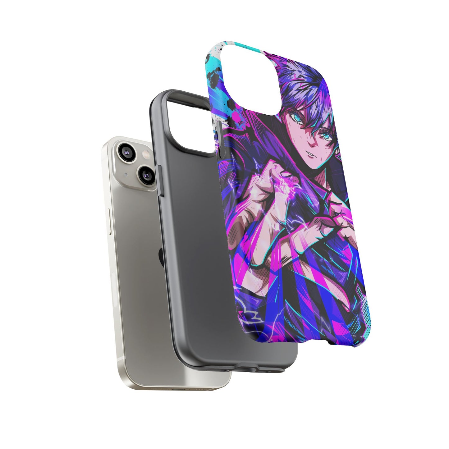 Purple Flash Phone Case