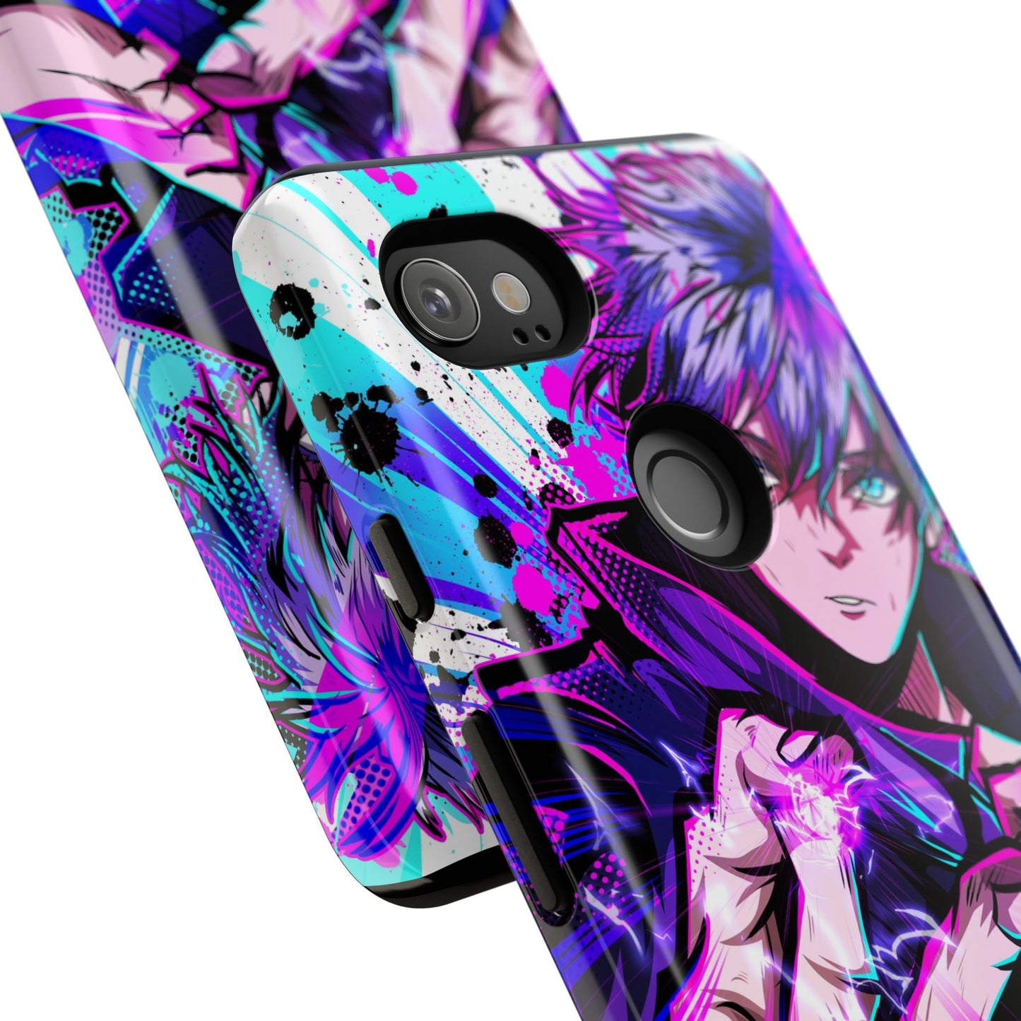 Purple Flash Phone Case