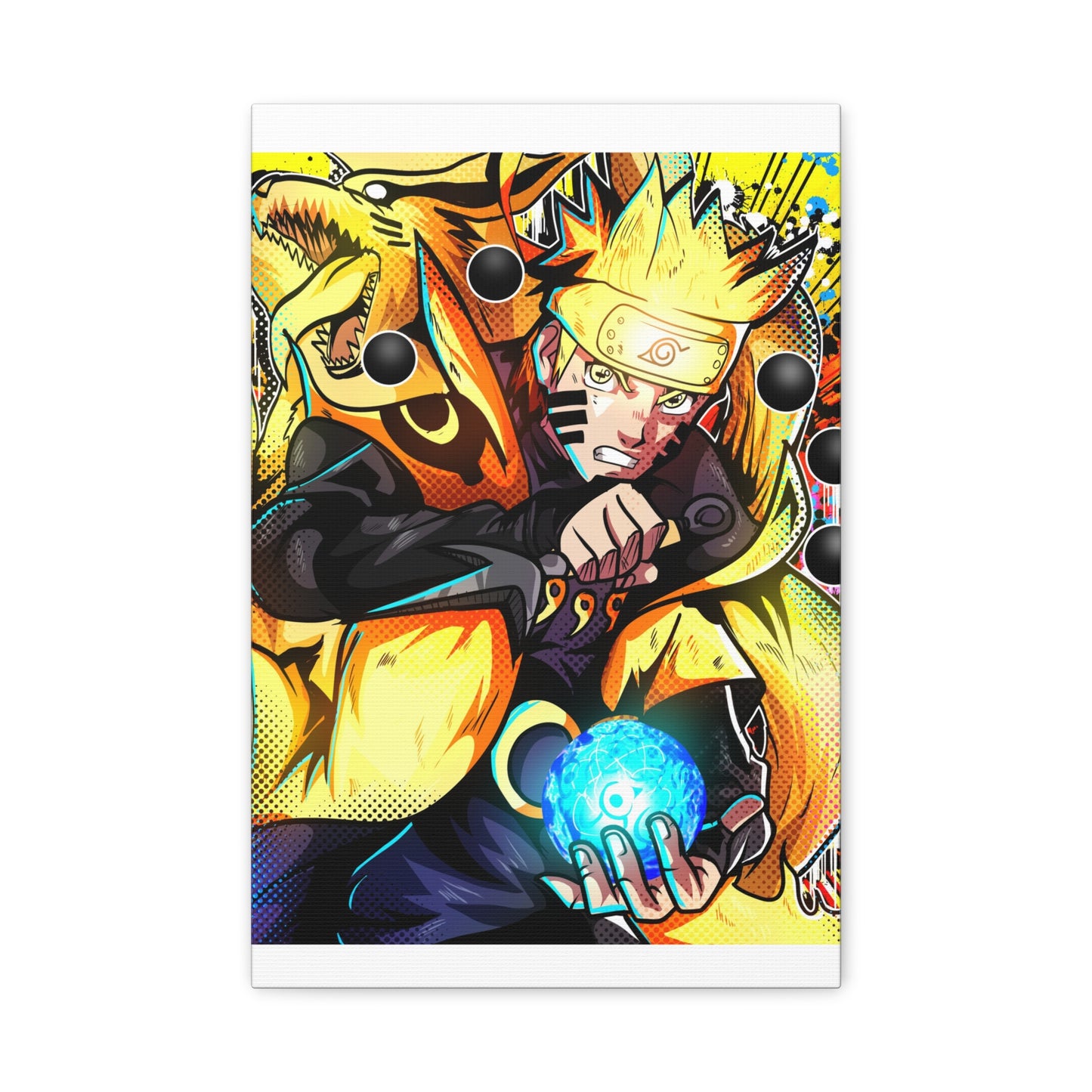 Maxed tailed beast canvas