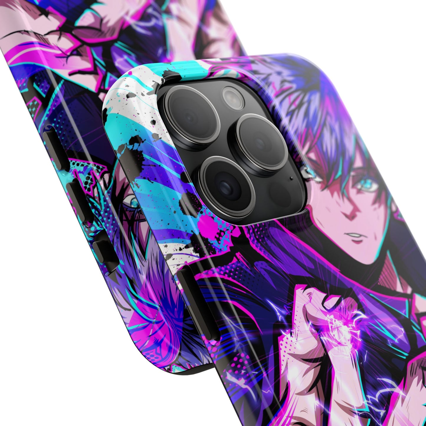 Purple Flash Phone Case