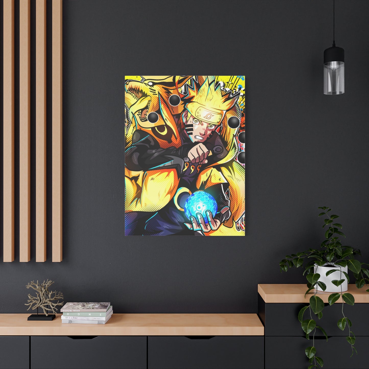 Maxed tailed beast canvas
