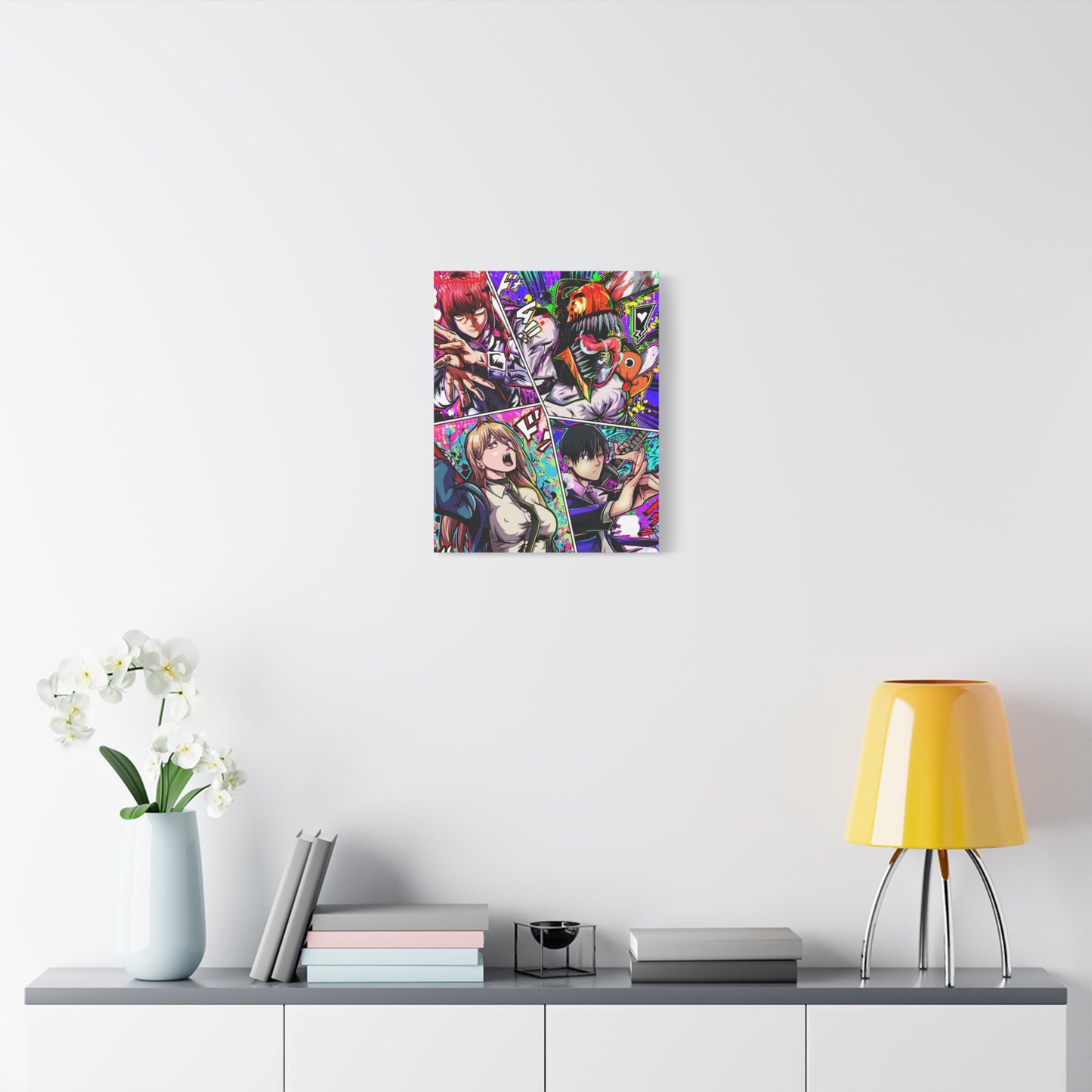 Devil Hunting troop canvas