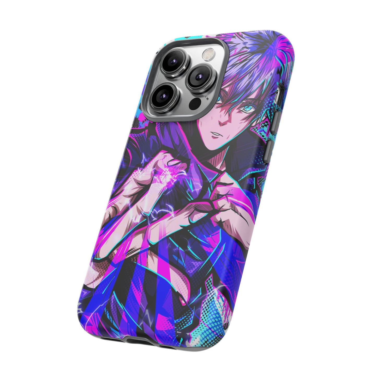 Purple Flash Phone Case