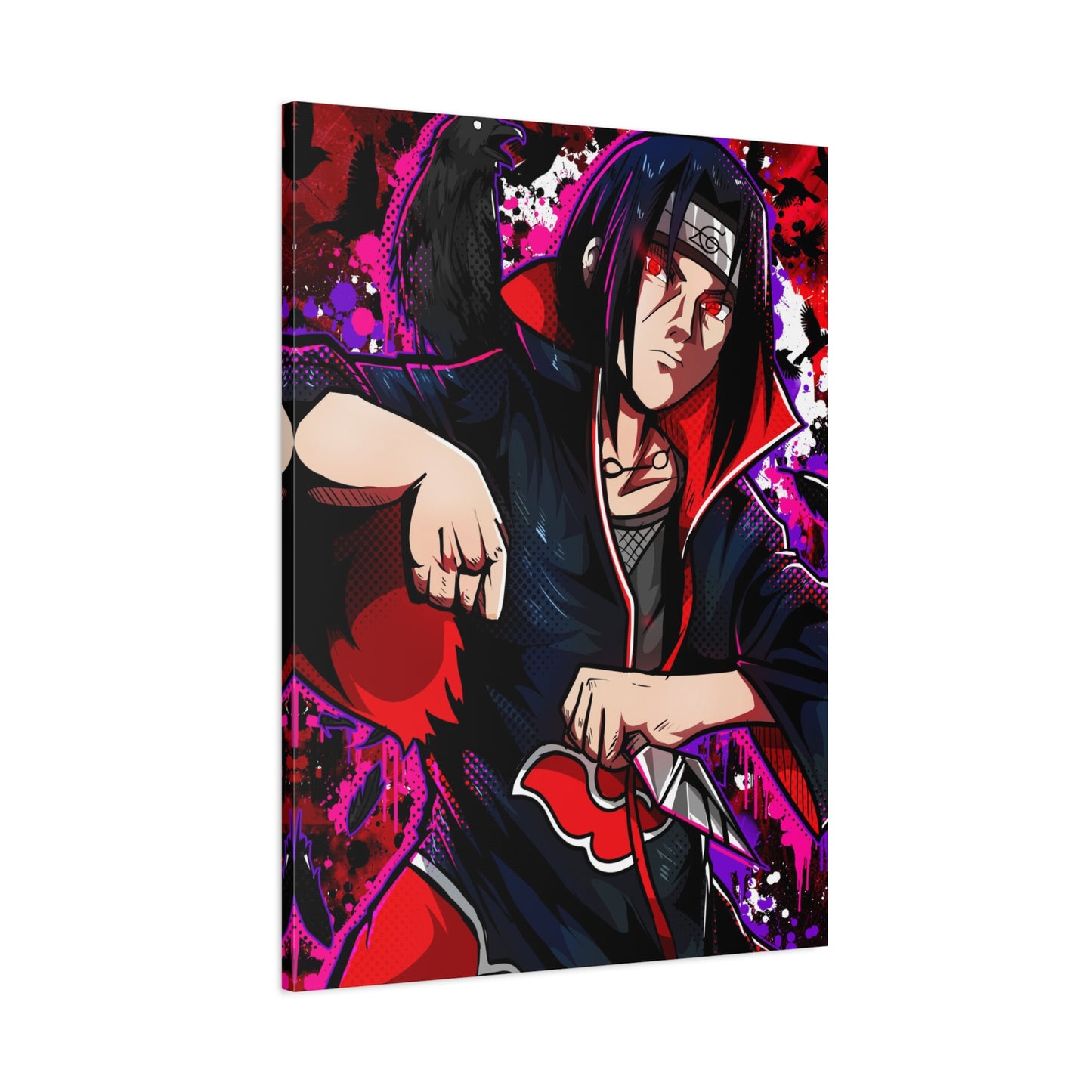 Crow assassin canvas