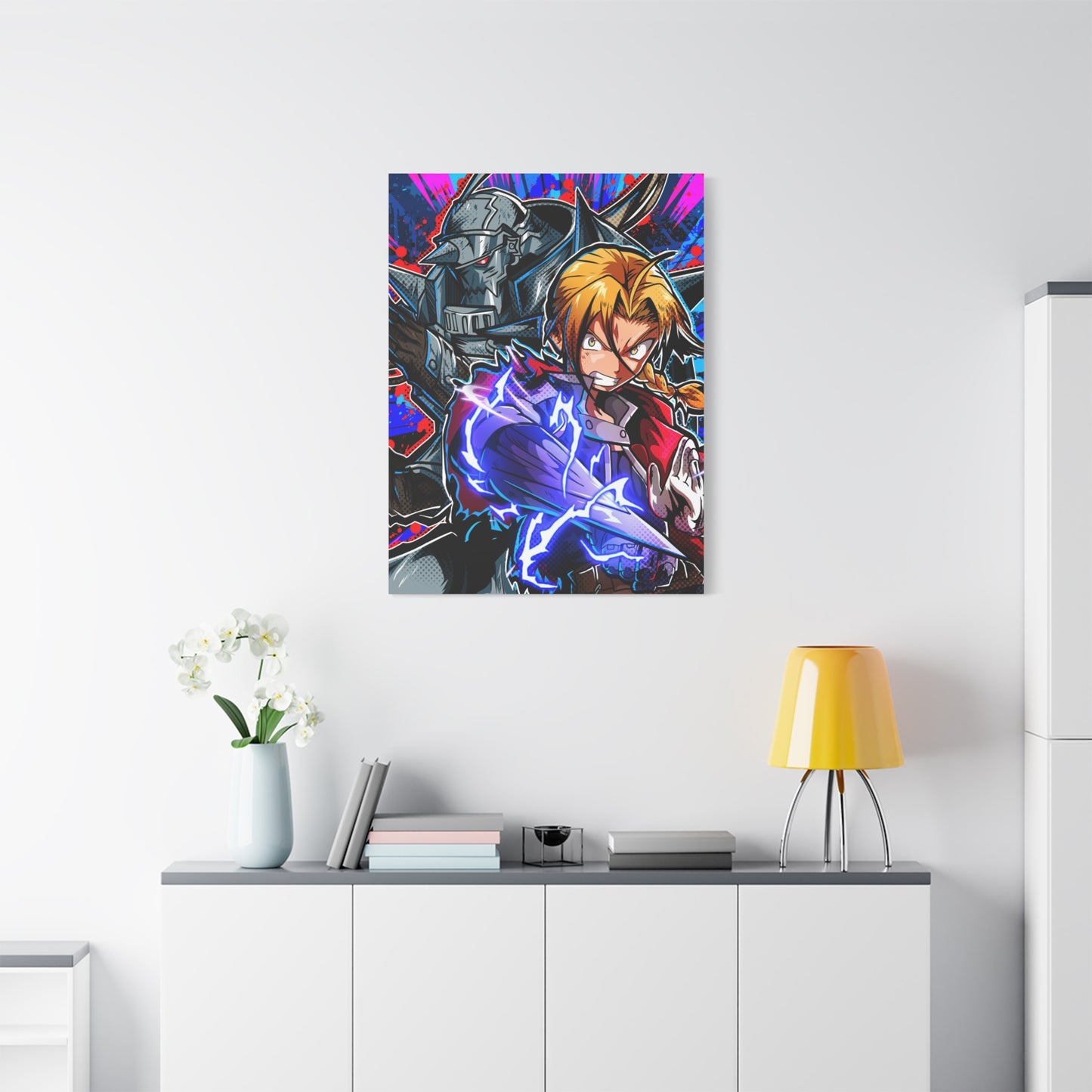 Fully metal brothers canvas
