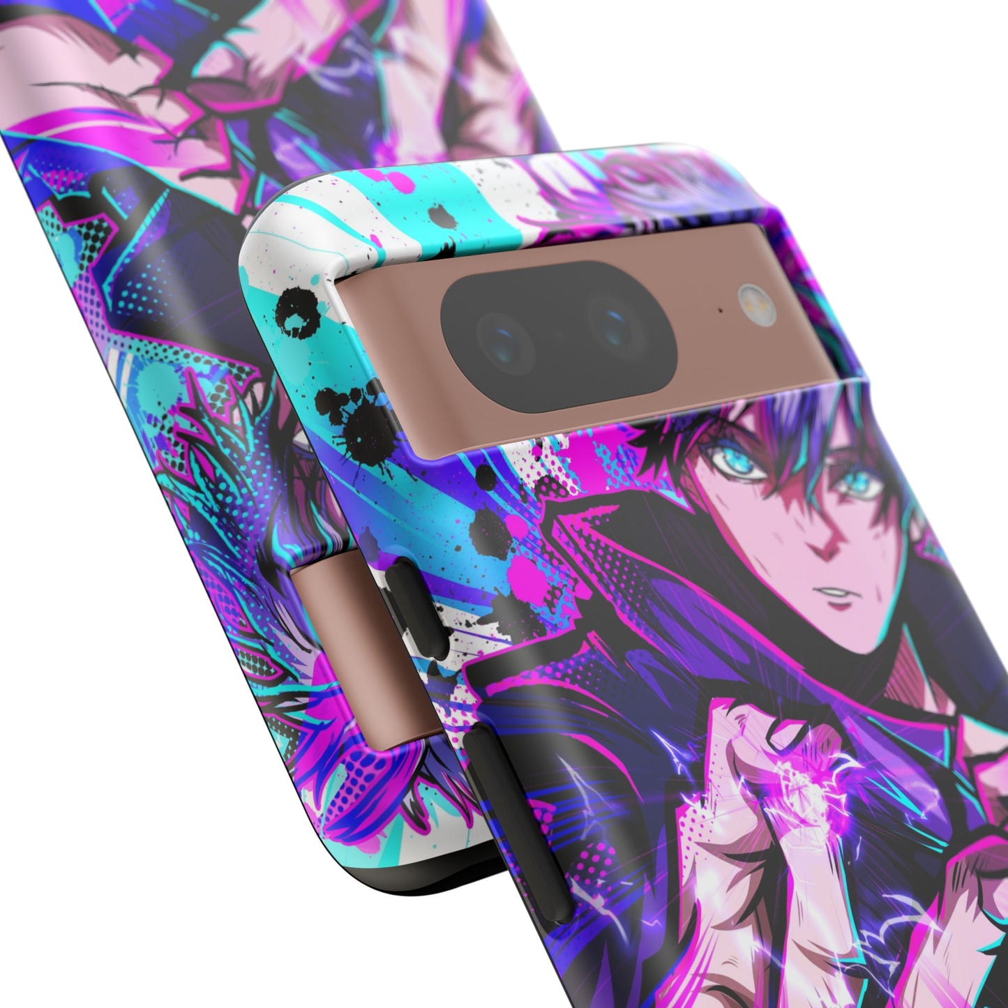 Purple Flash Phone Case