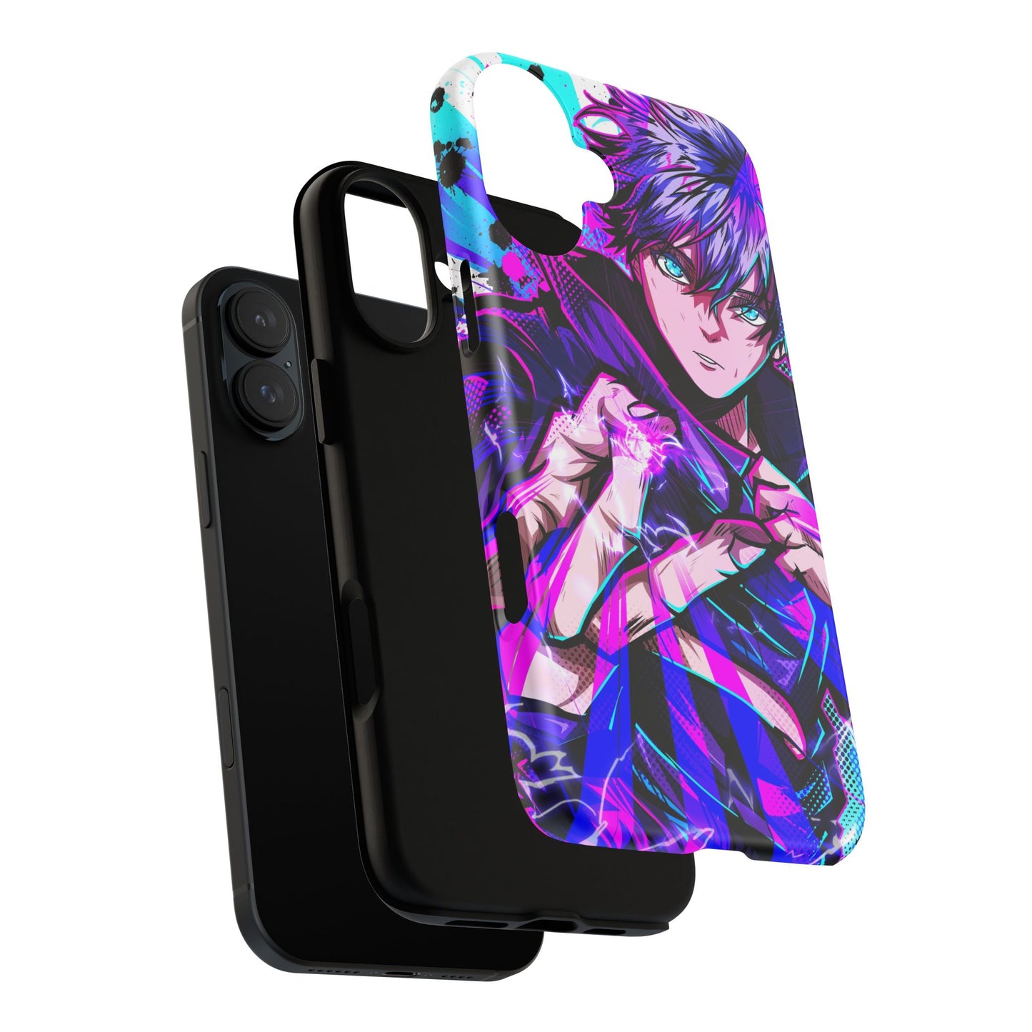 Purple Flash Phone Case