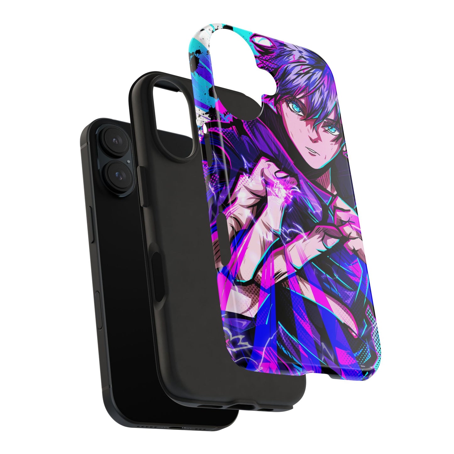 Purple Flash Phone Case