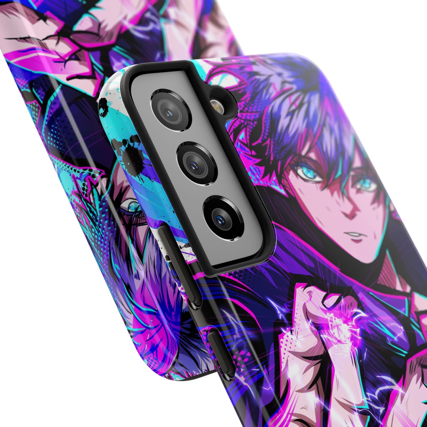 Purple Flash Phone Case