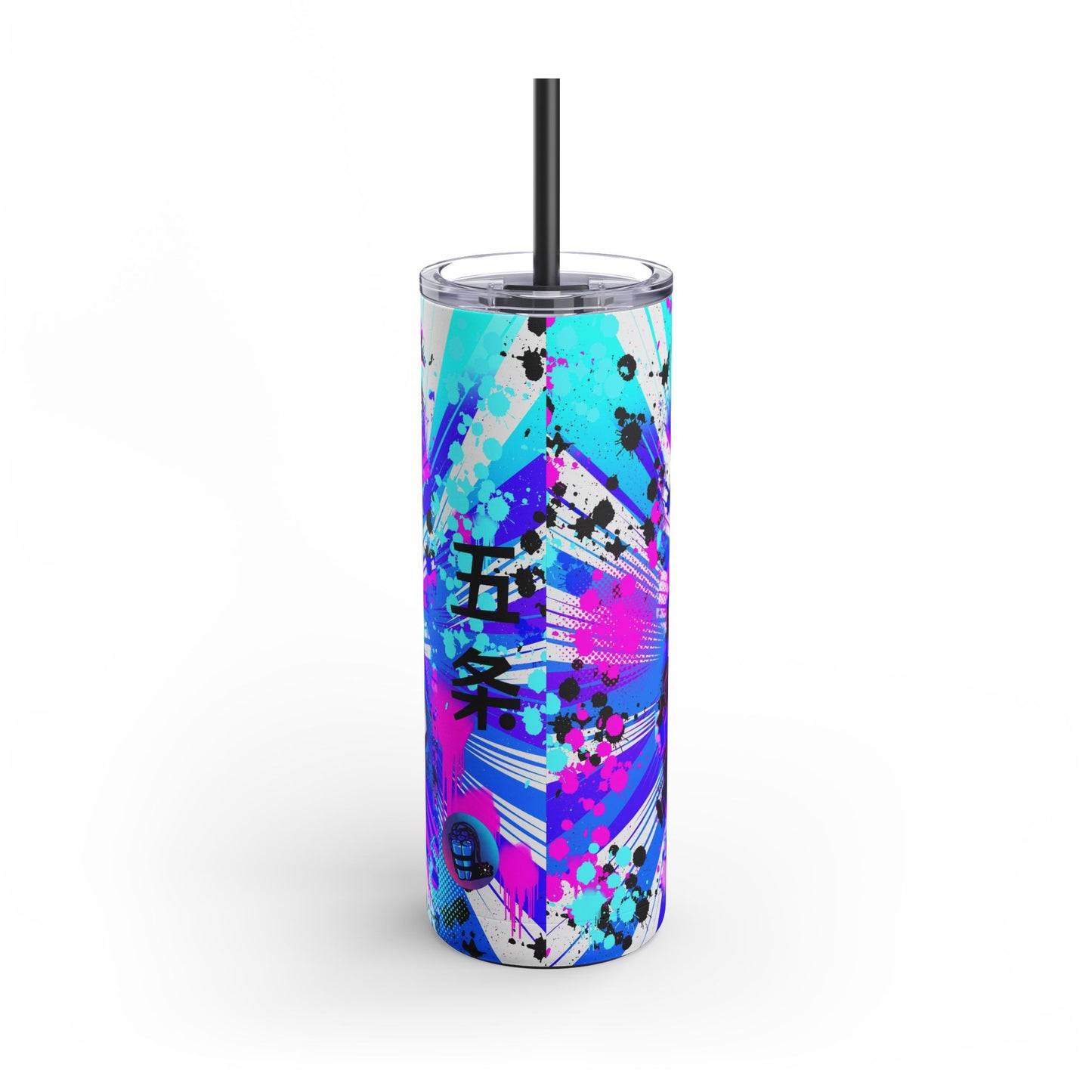 Purple flash tumbler