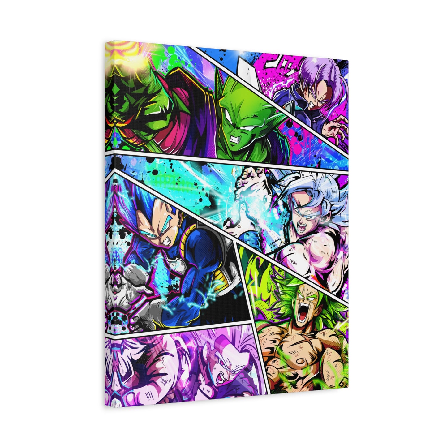 Gods colide canvas