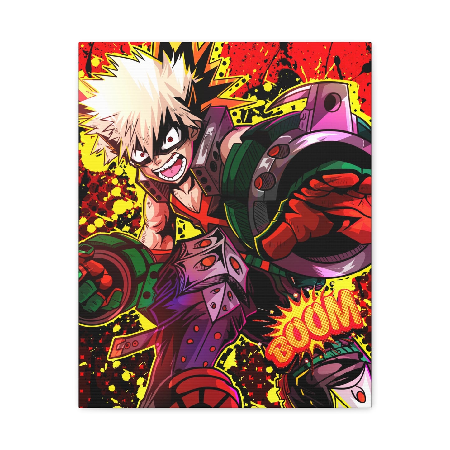 Explosion canvas