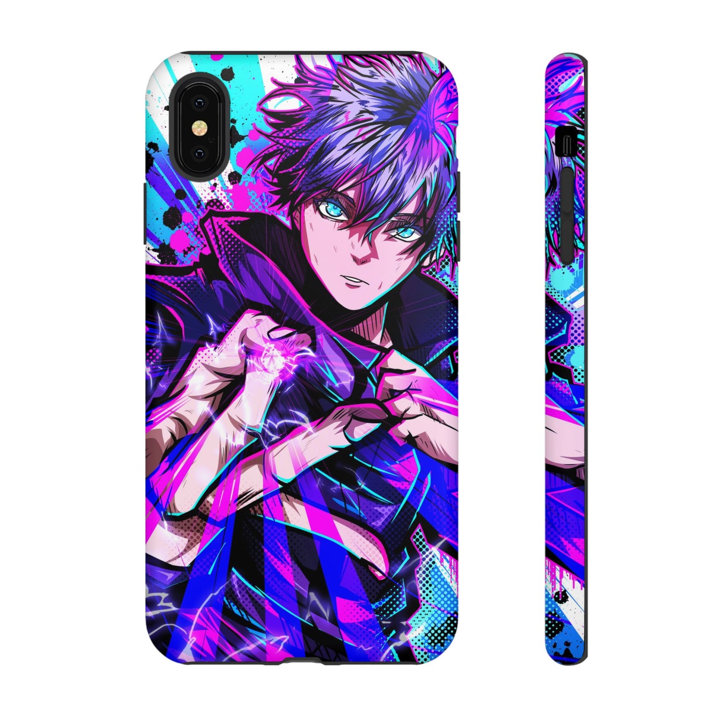 Purple Flash Phone Case