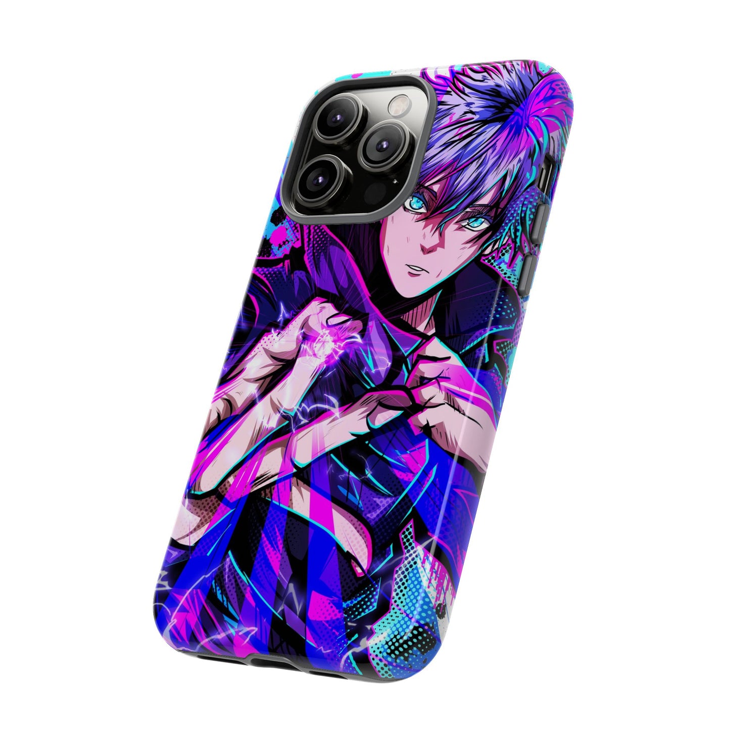 Purple Flash Phone Case