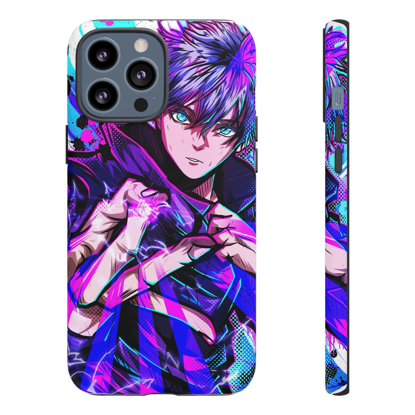 Purple Flash Phone Case