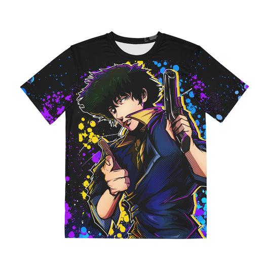 Space cowboy all over print shirt