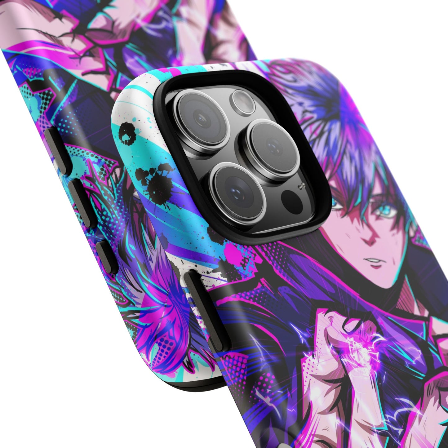 Purple Flash Phone Case