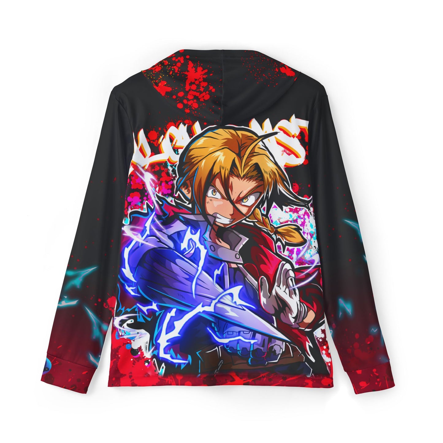 Fully metal all over print hoodie