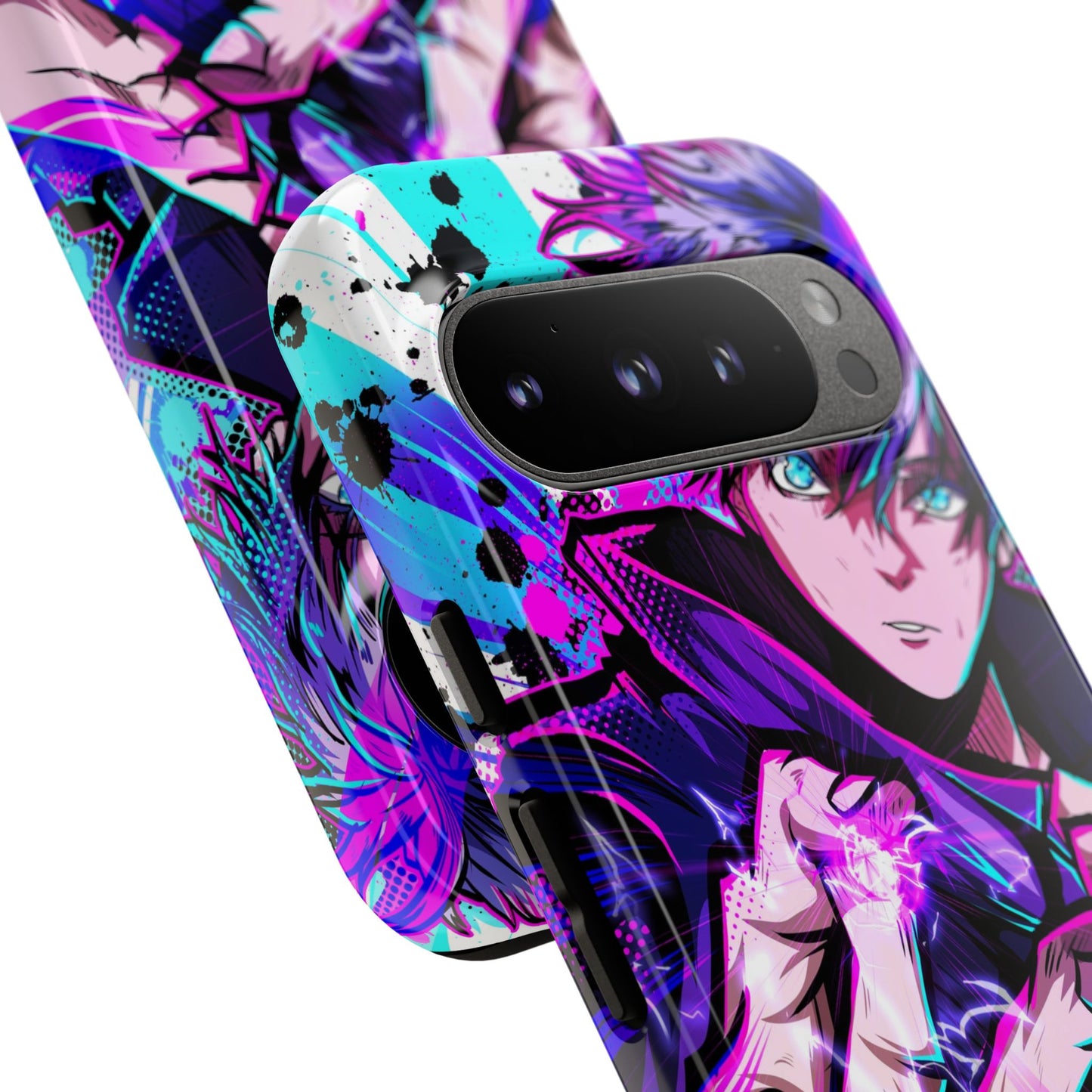 Purple Flash Phone Case