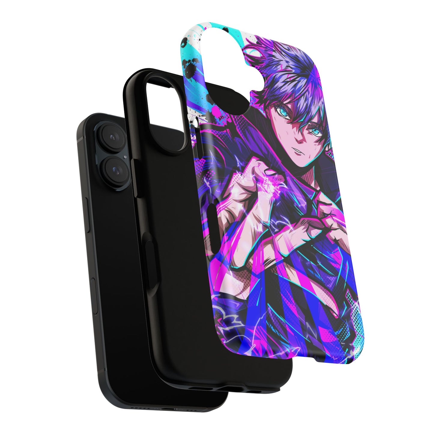 Purple Flash Phone Case