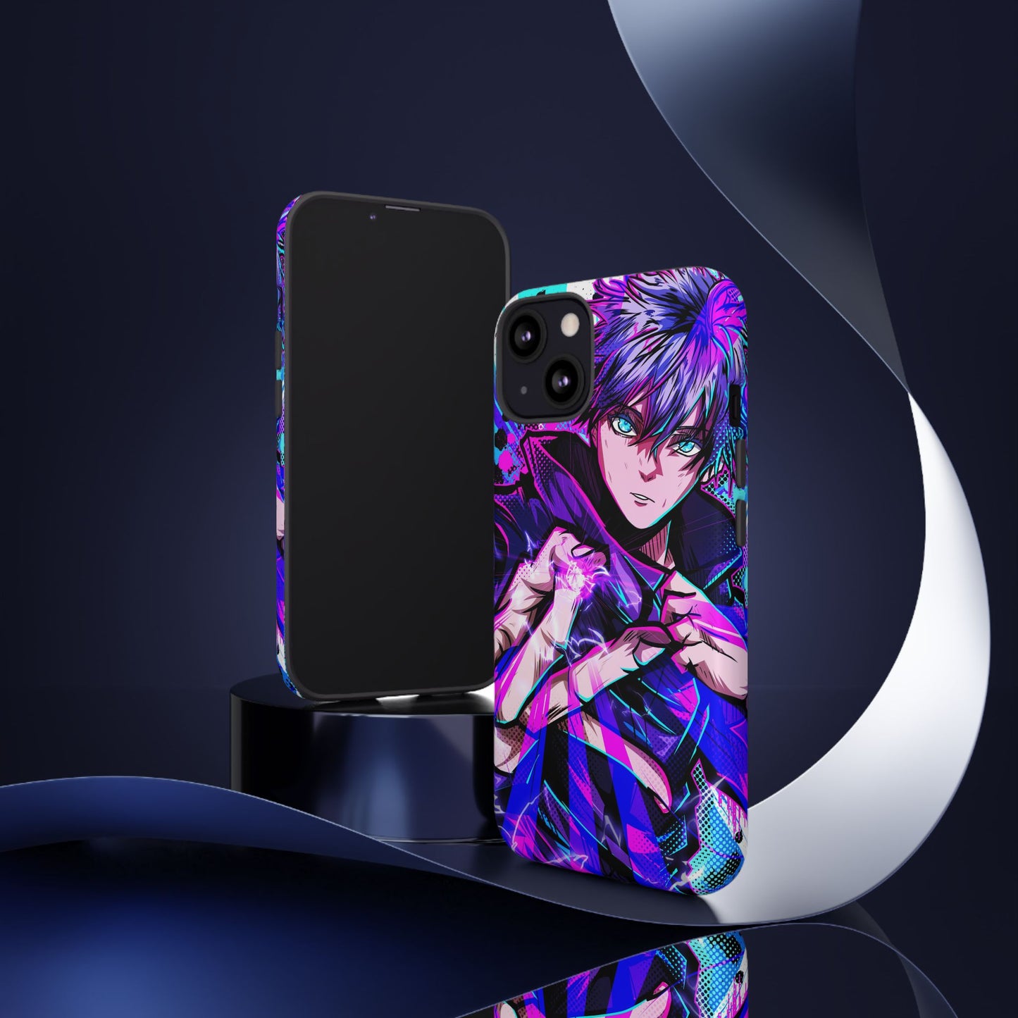 Purple Flash Phone Case