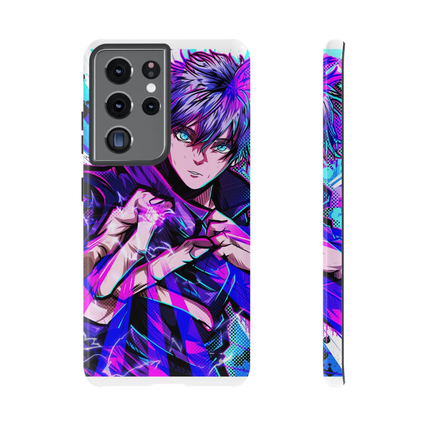 Purple Flash Phone Case