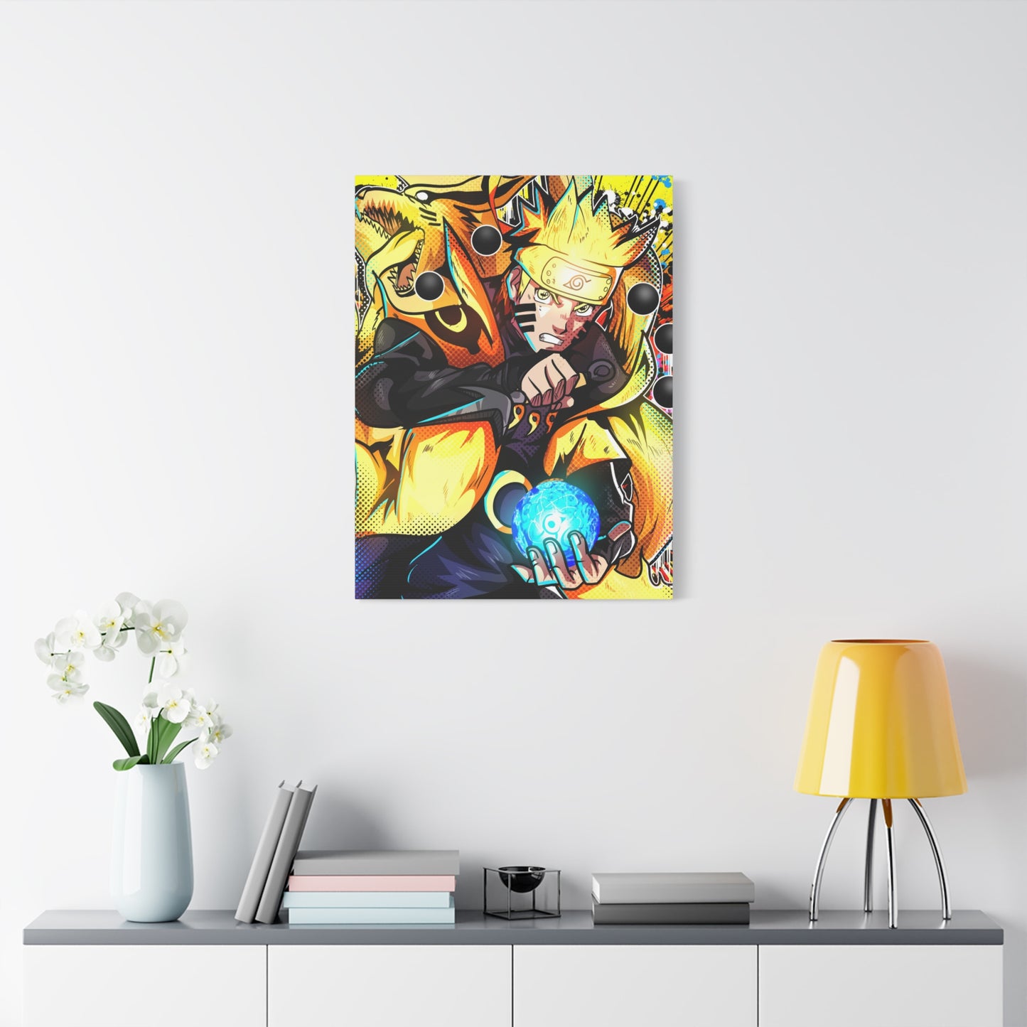 Maxed tailed beast canvas