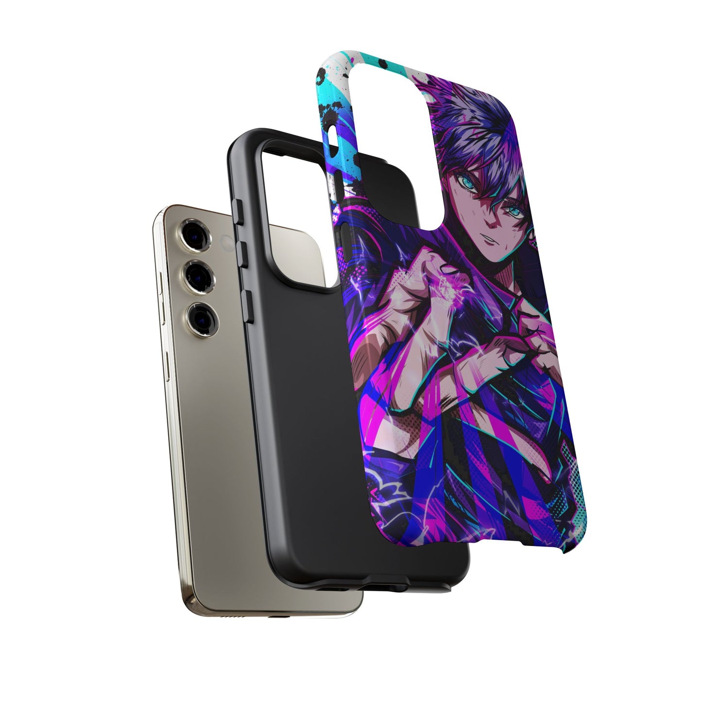 Purple Flash Phone Case