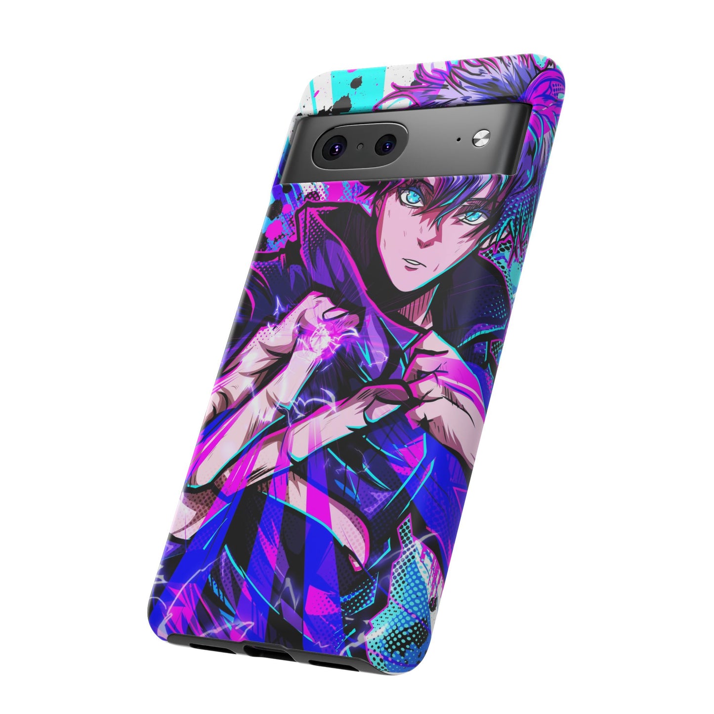 Purple Flash Phone Case