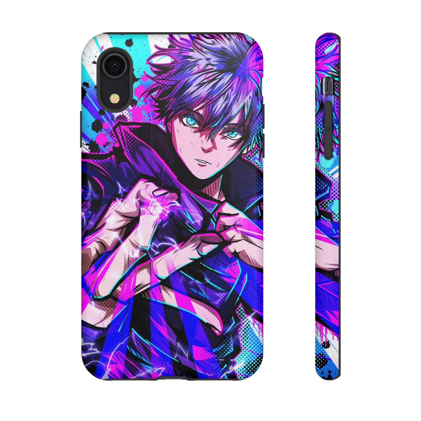 Purple Flash Phone Case