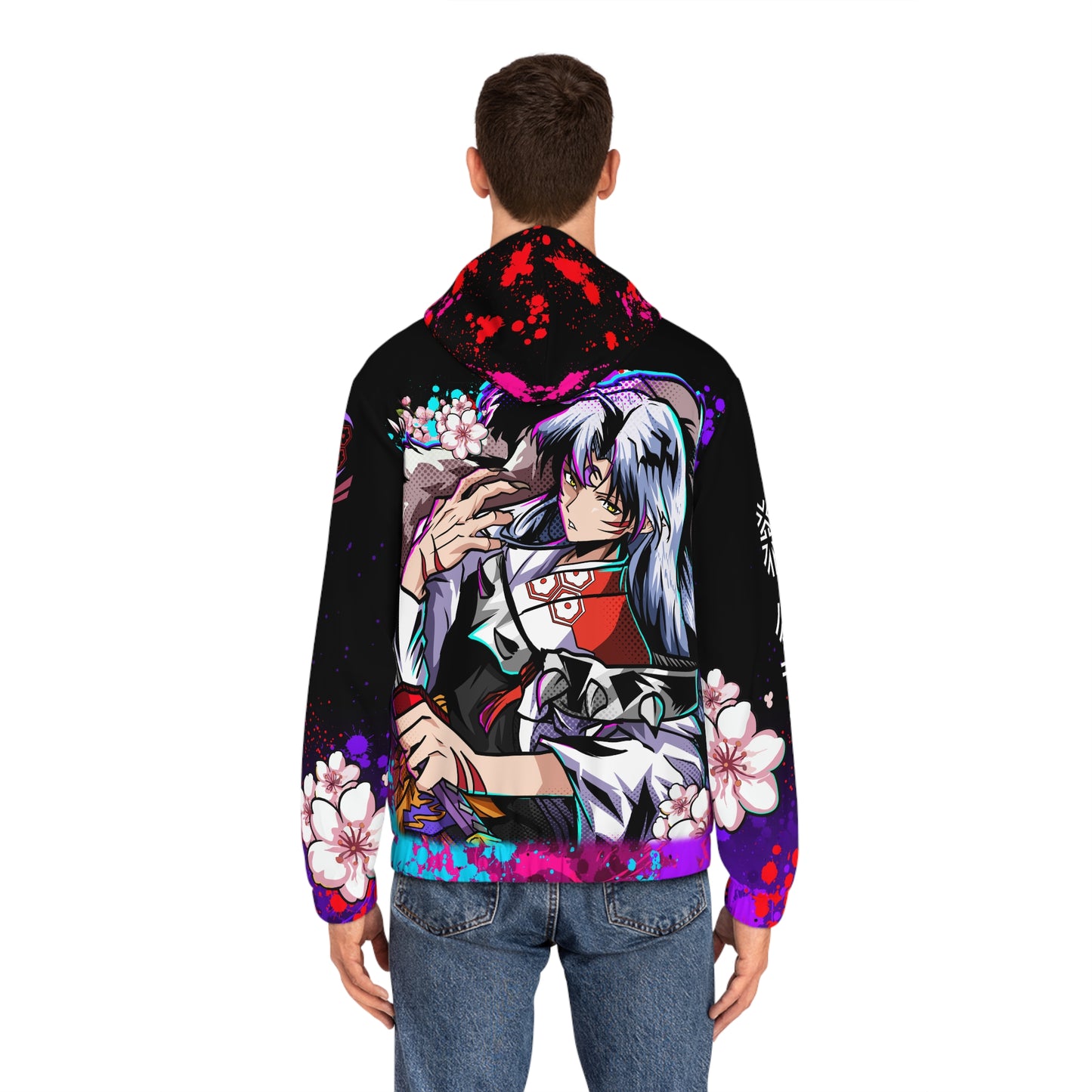 Youkai lord all over print hoodie