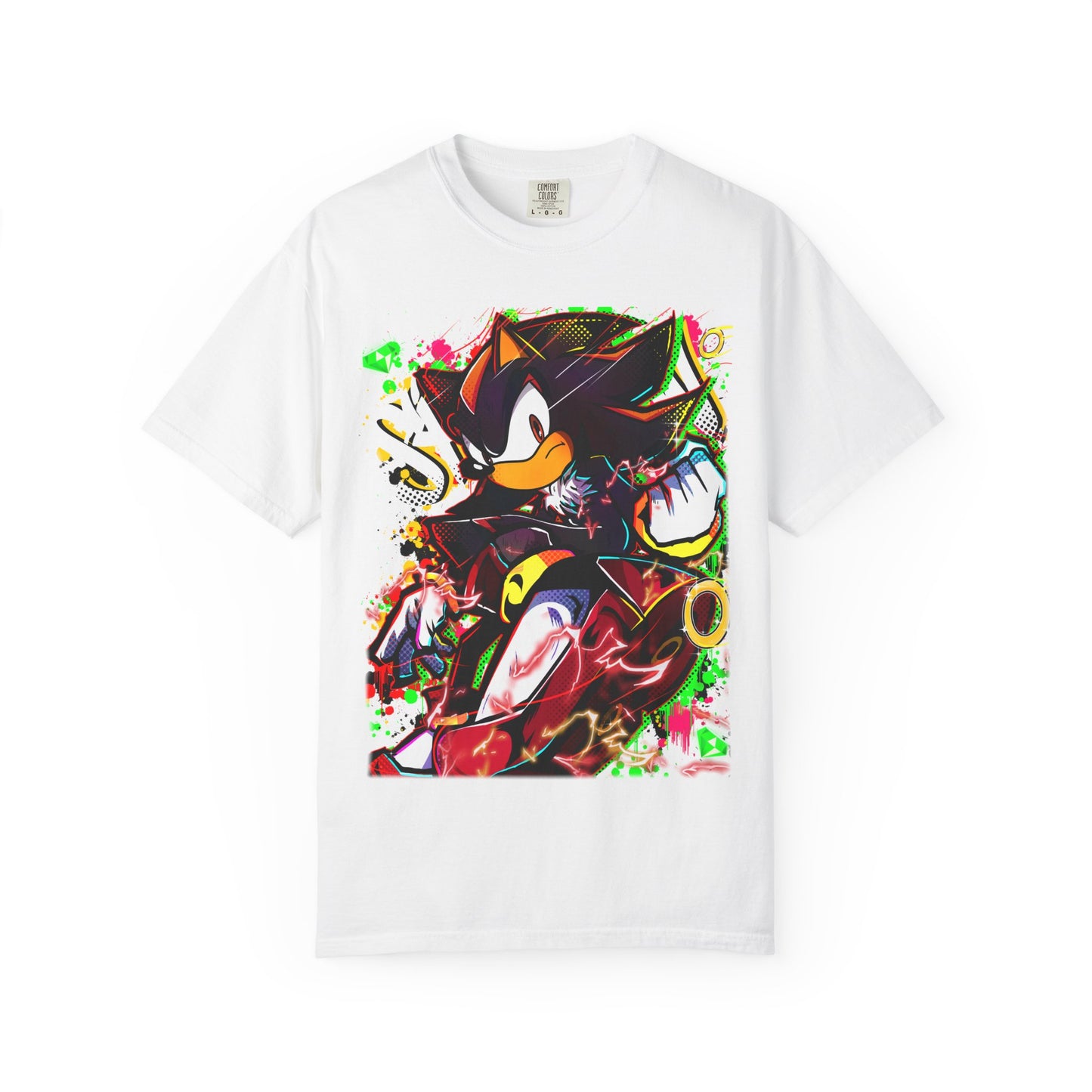 Black Blur Graphic T-shirt