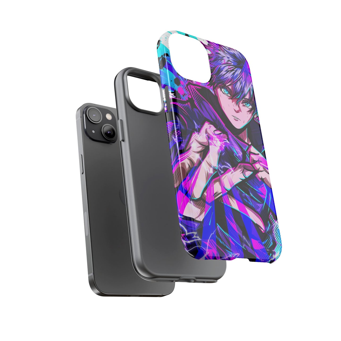 Purple Flash Phone Case