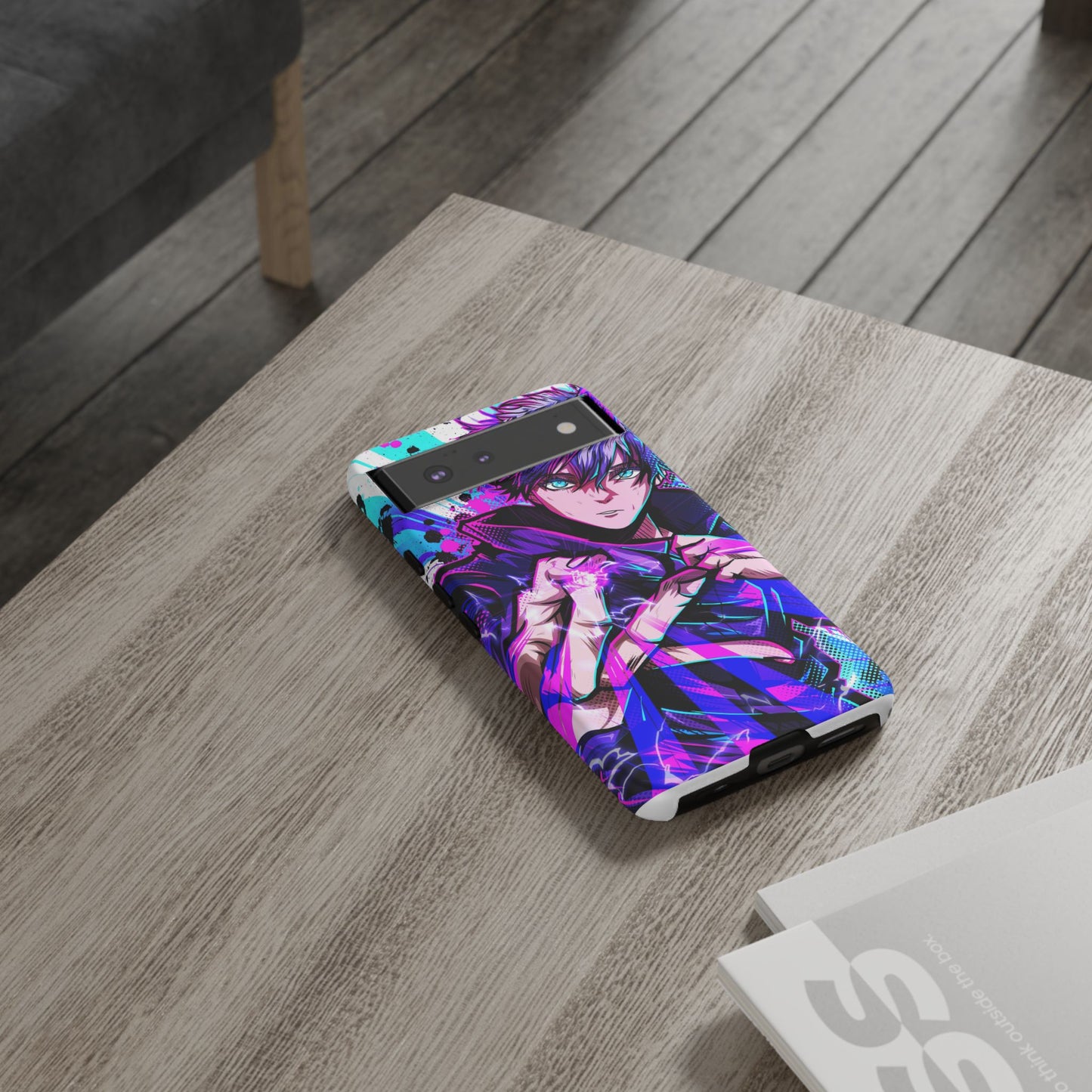 Purple Flash Phone Case