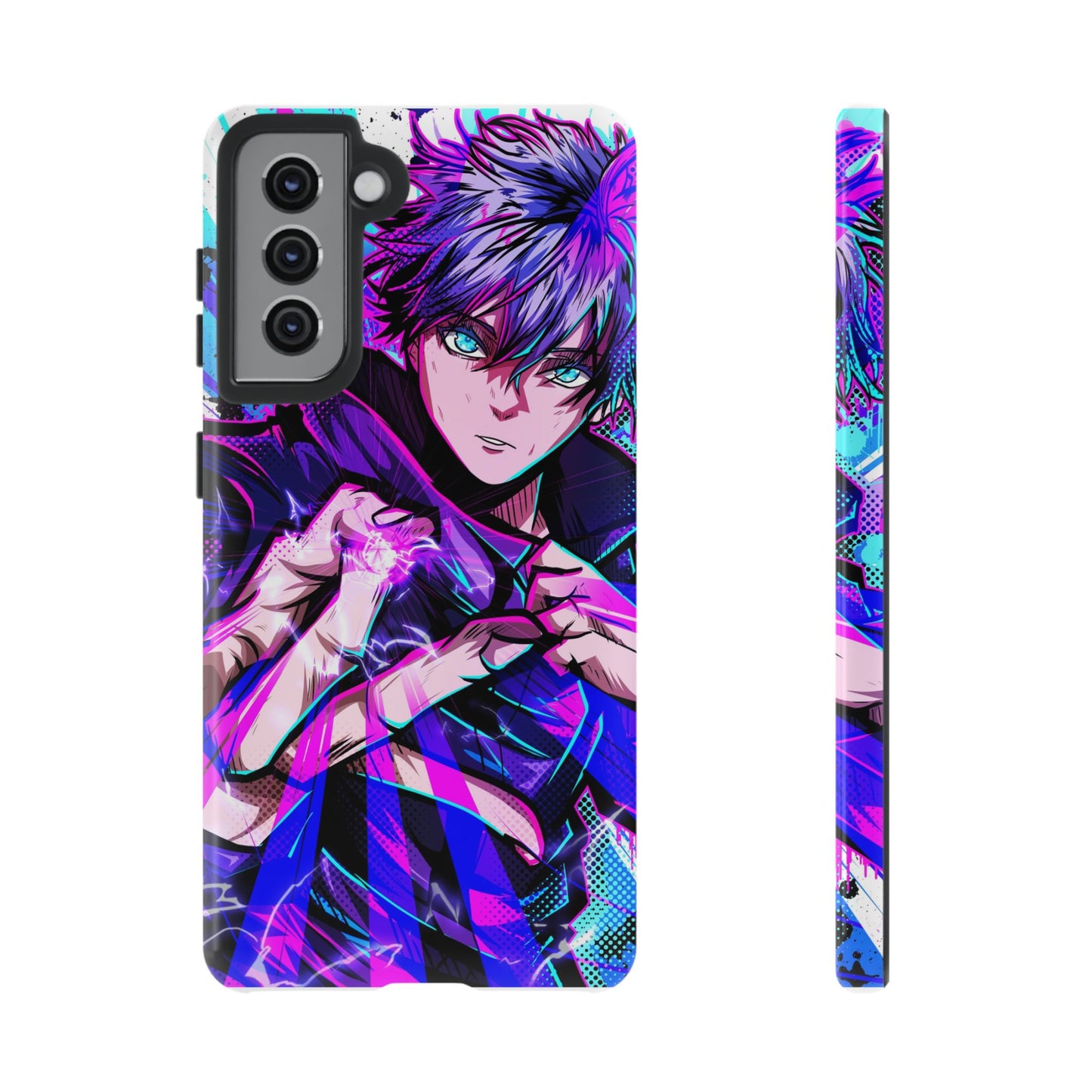 Purple Flash Phone Case