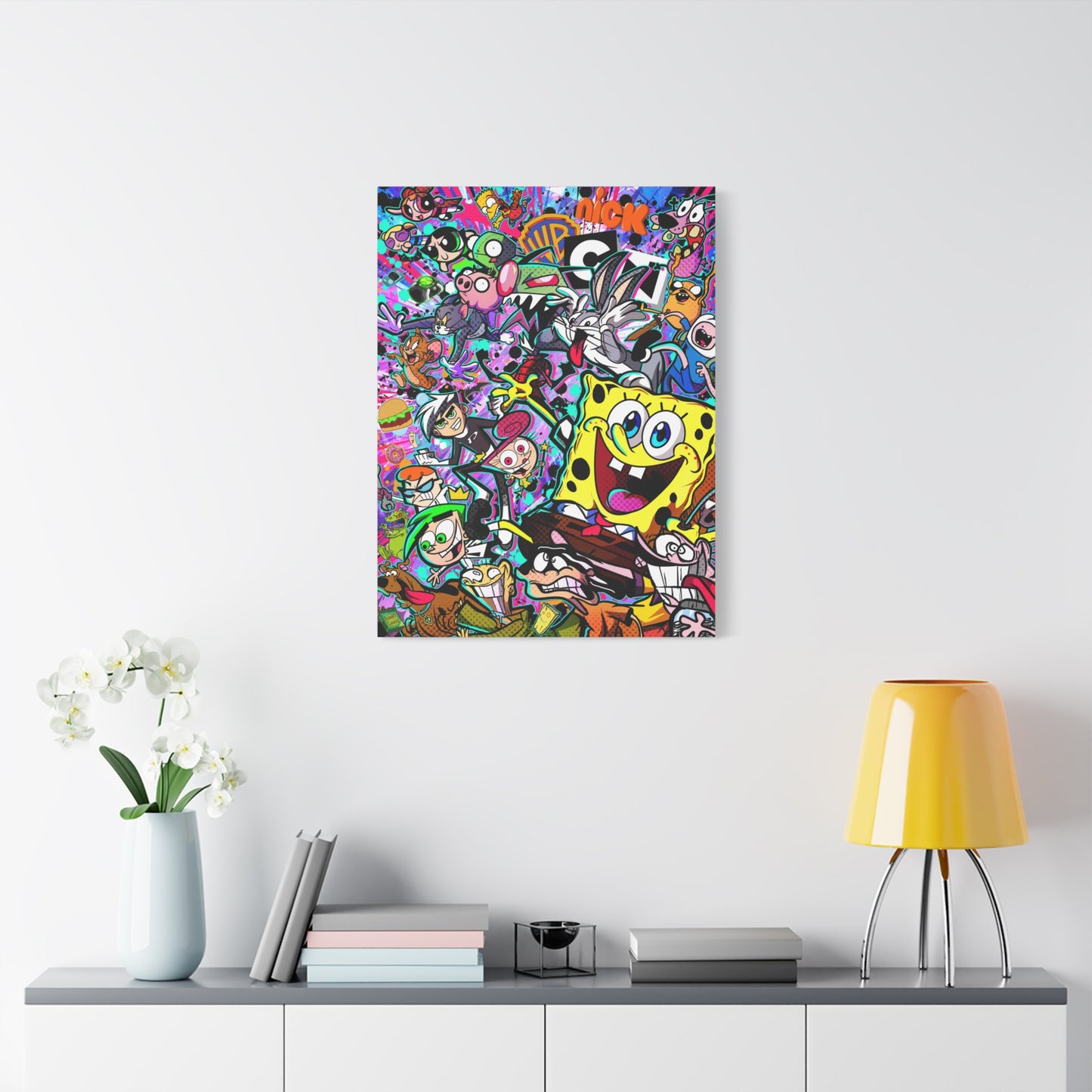 Nostalgic feeling canvas