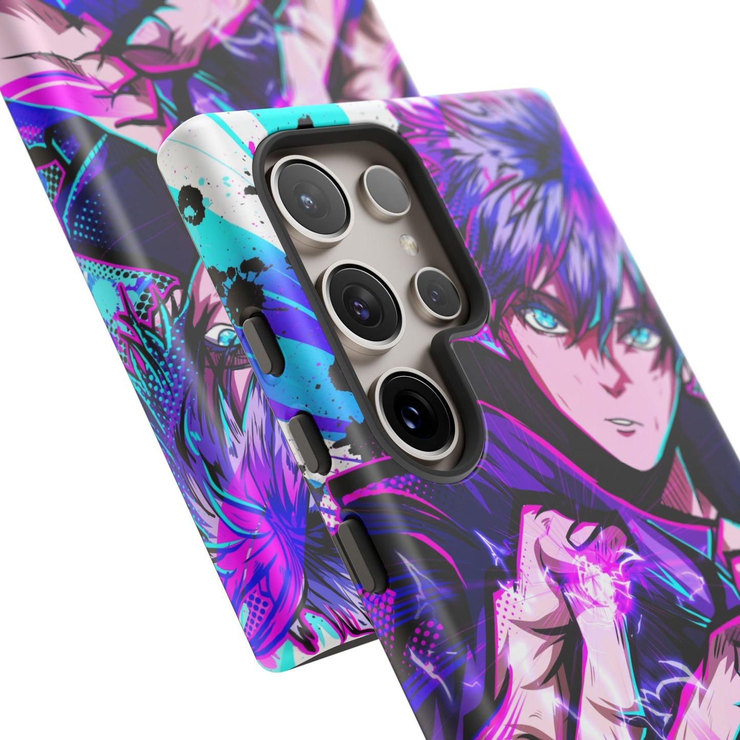 Purple Flash Phone Case