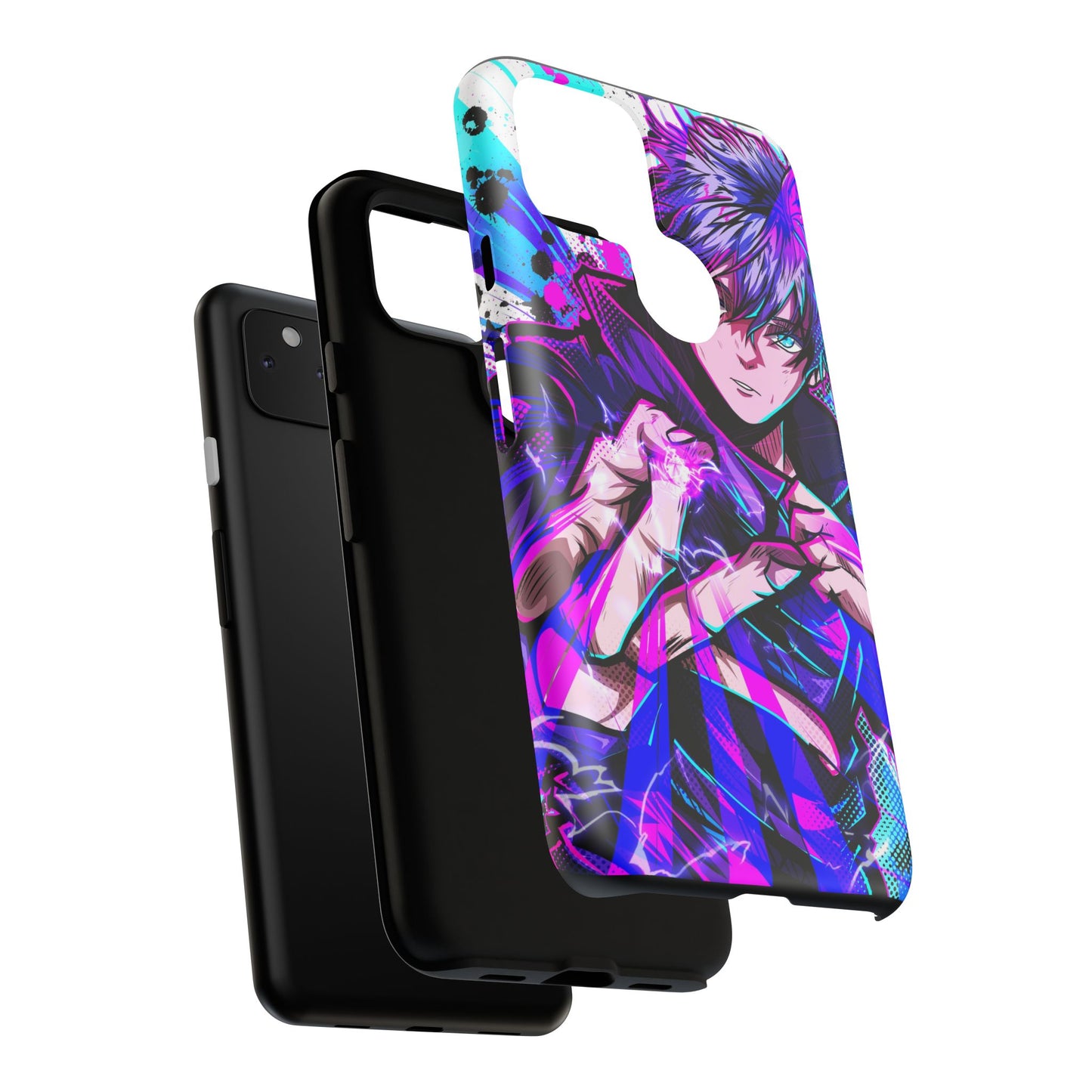 Purple Flash Phone Case