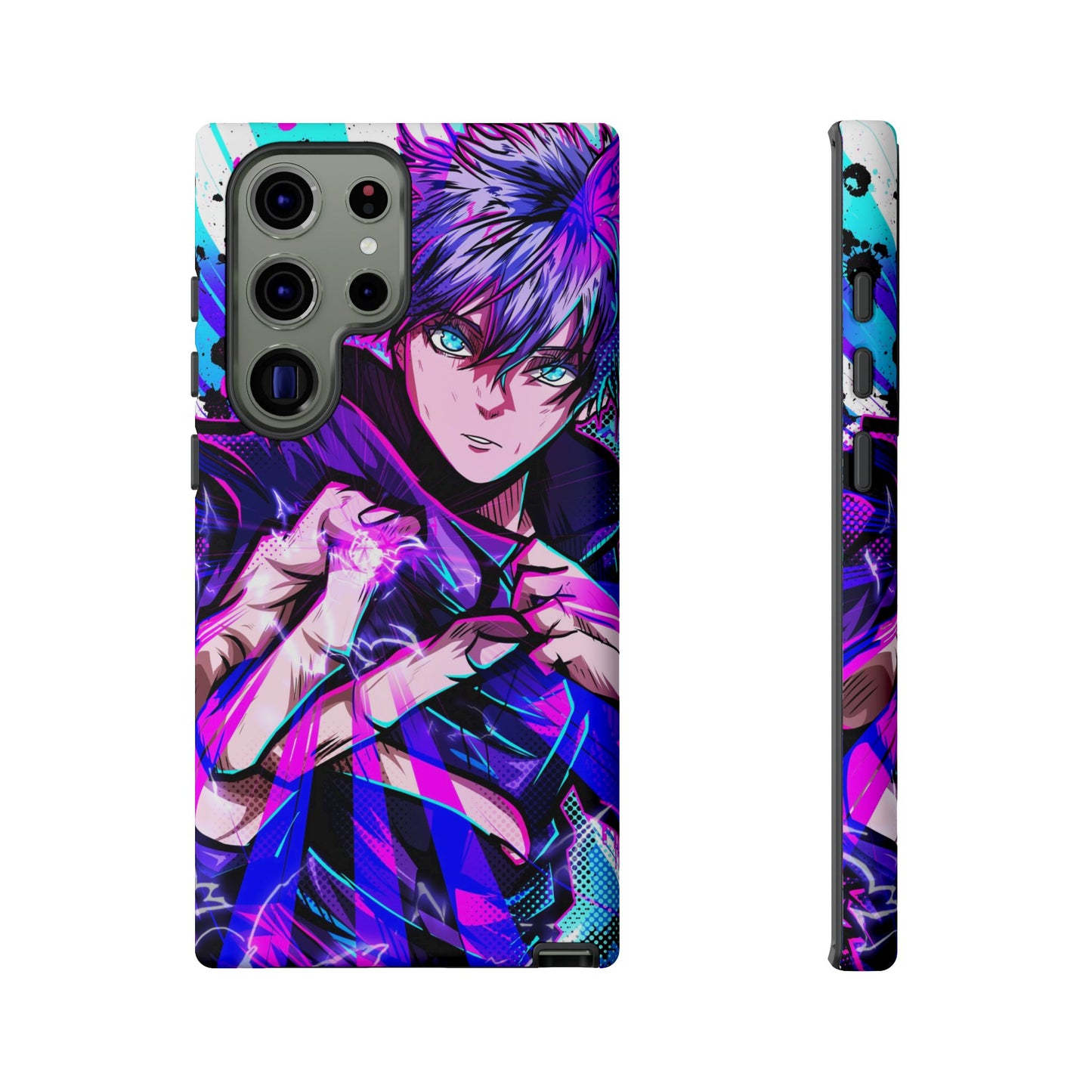 Purple Flash Phone Case