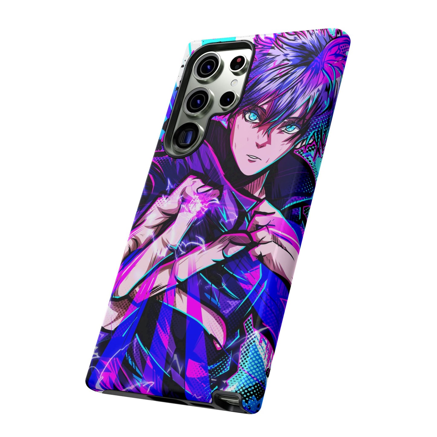 Purple Flash Phone Case