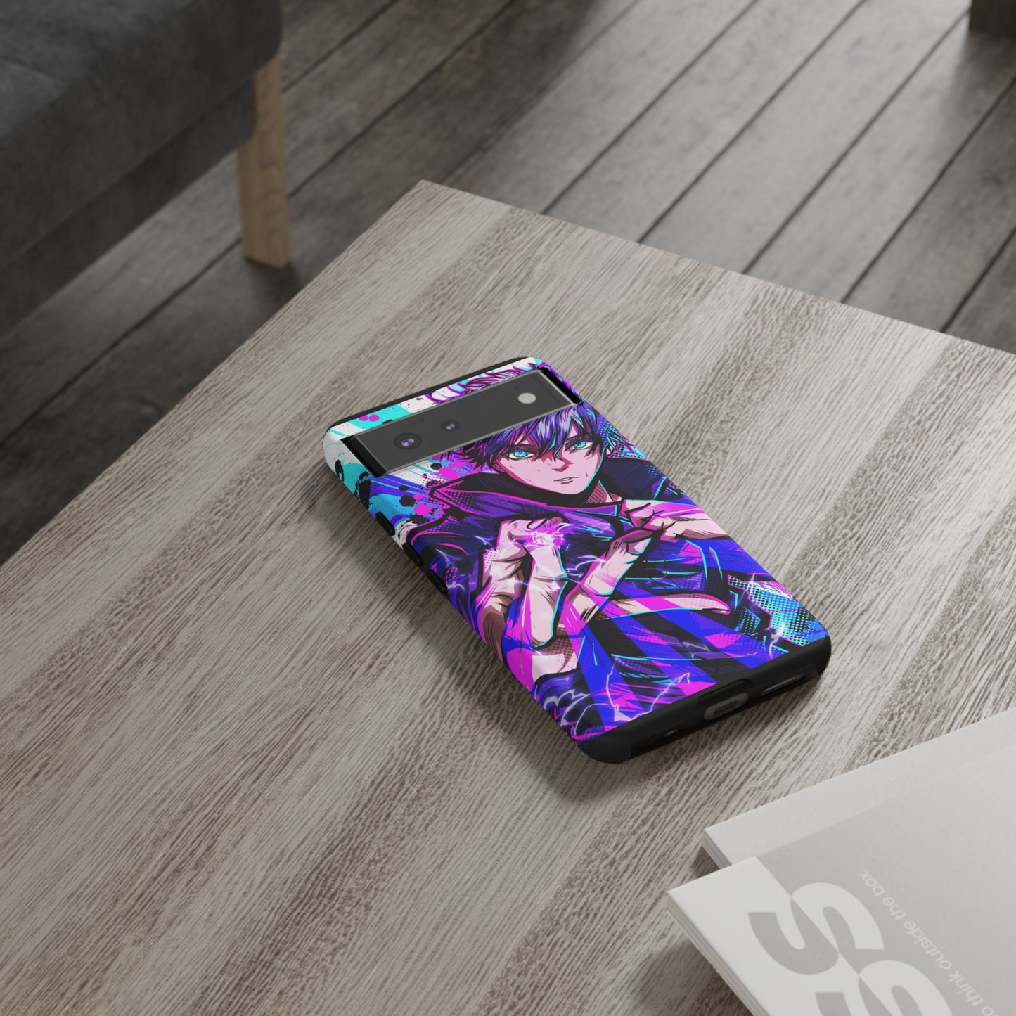 Purple Flash Phone Case