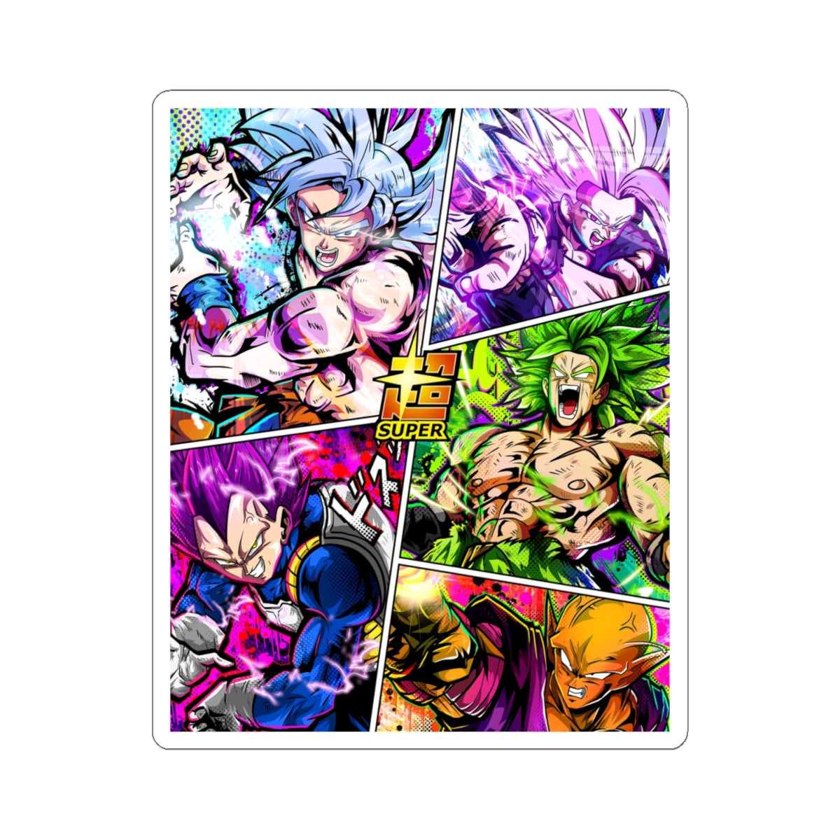 Maxed Saiyans Sticker