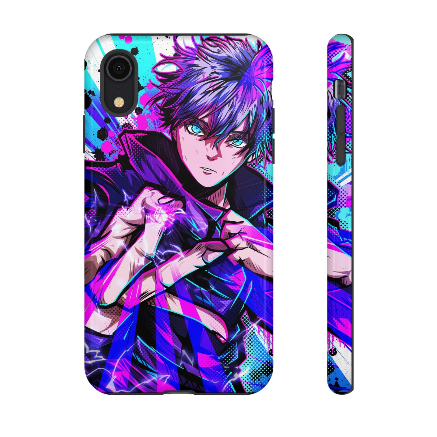 Purple Flash Phone Case