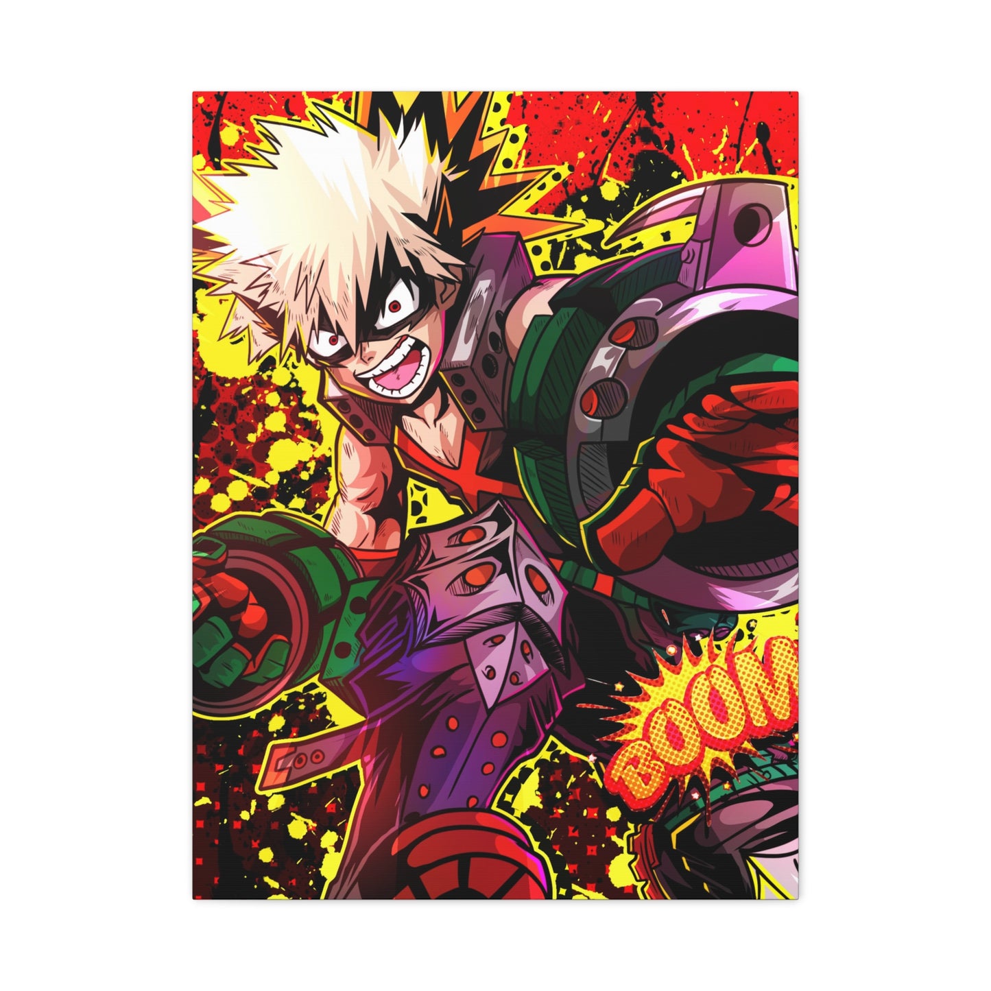 Explosion canvas