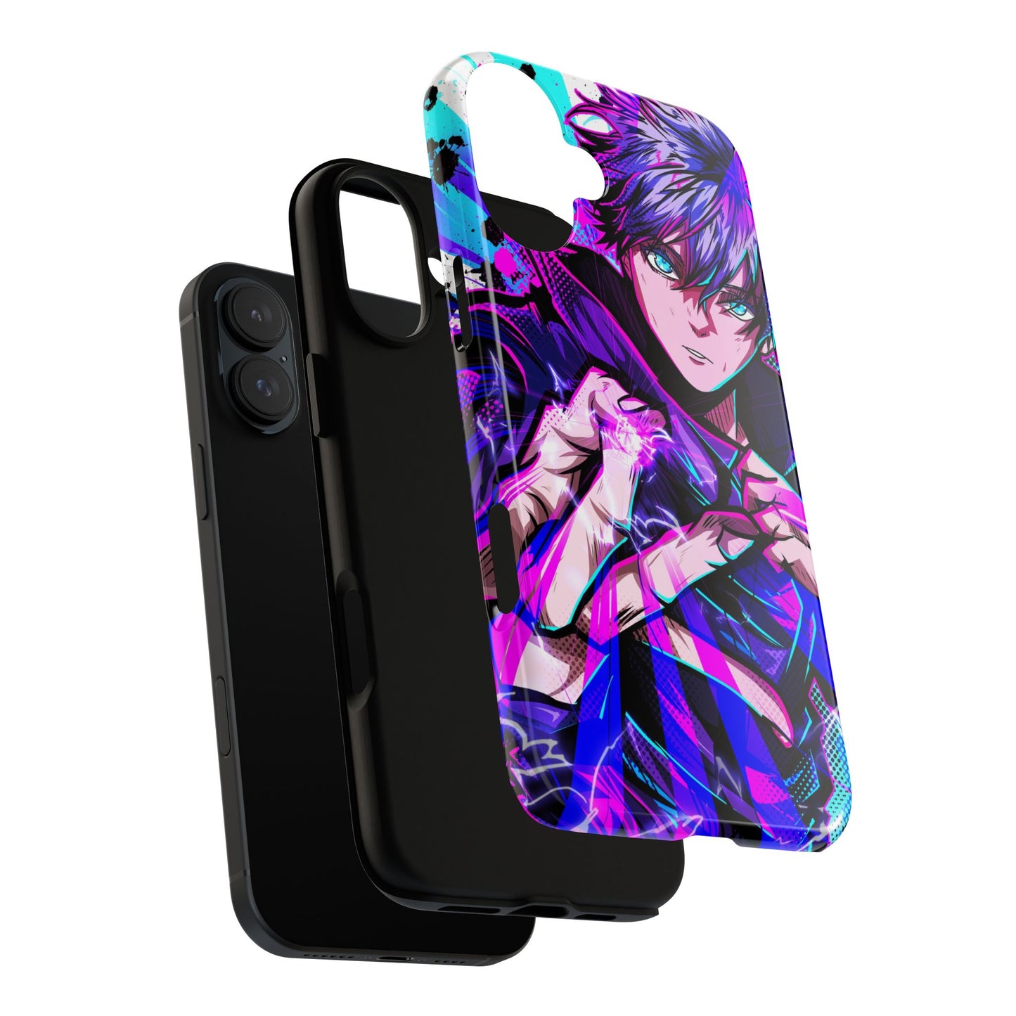 Purple Flash Phone Case