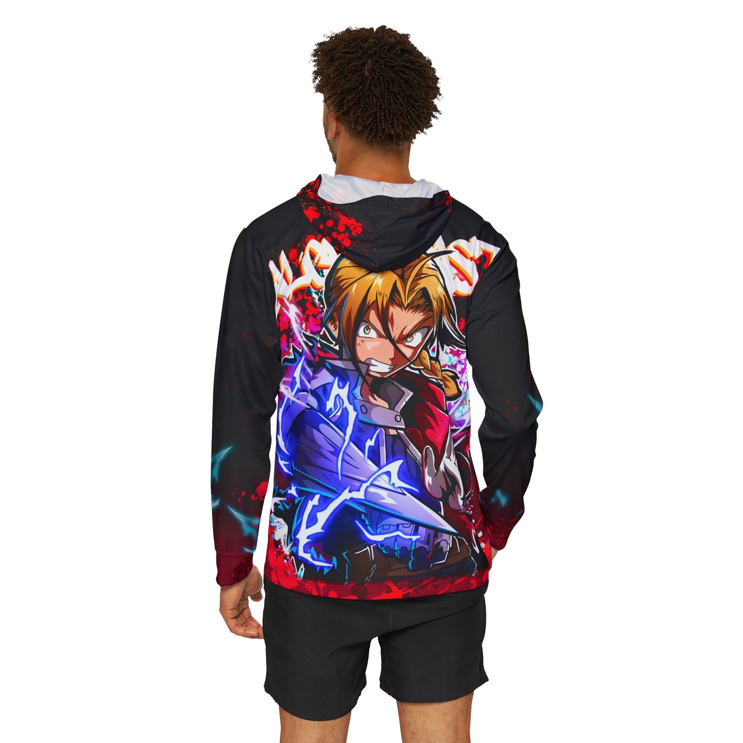 Fully metal all over print hoodie