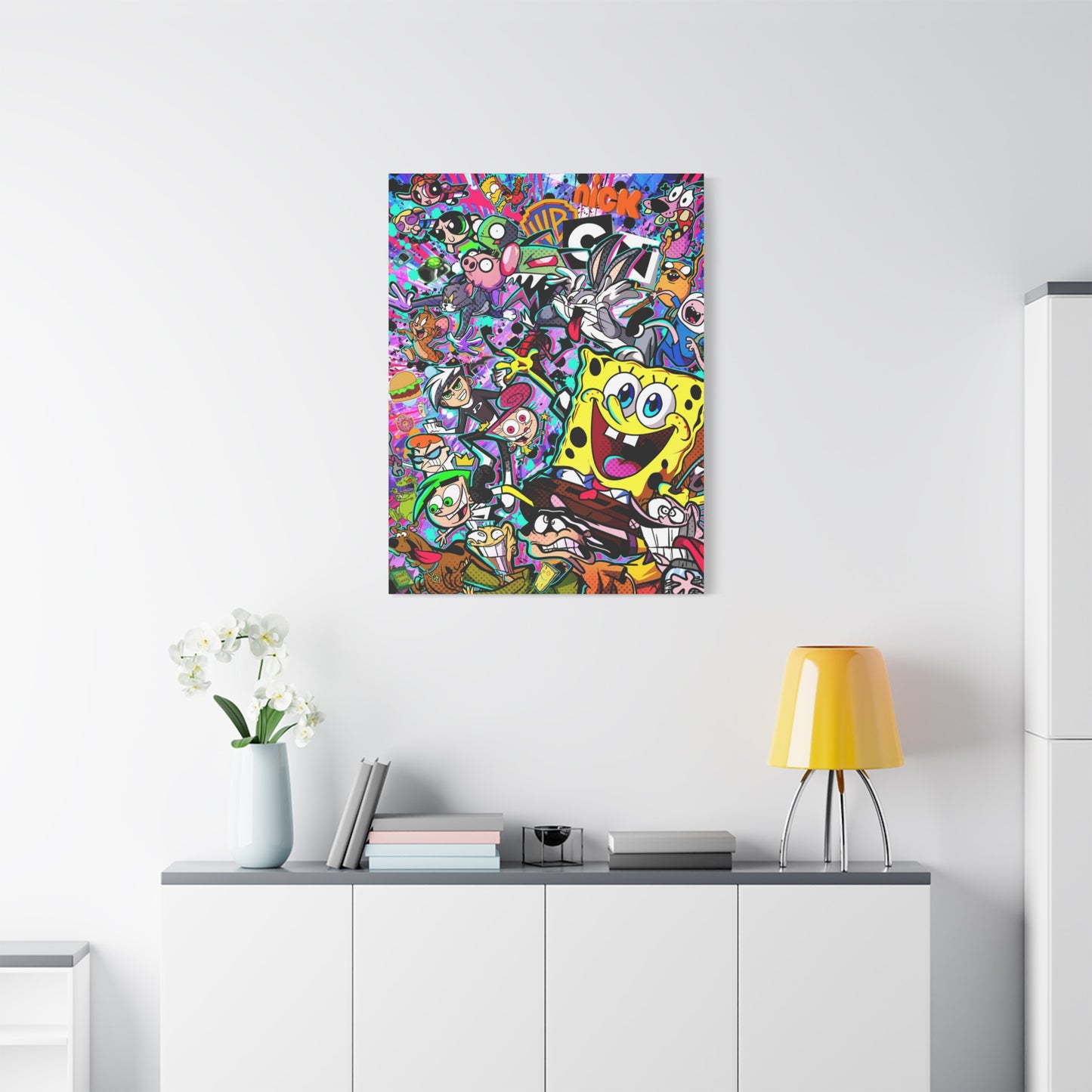 Nostalgic feeling canvas