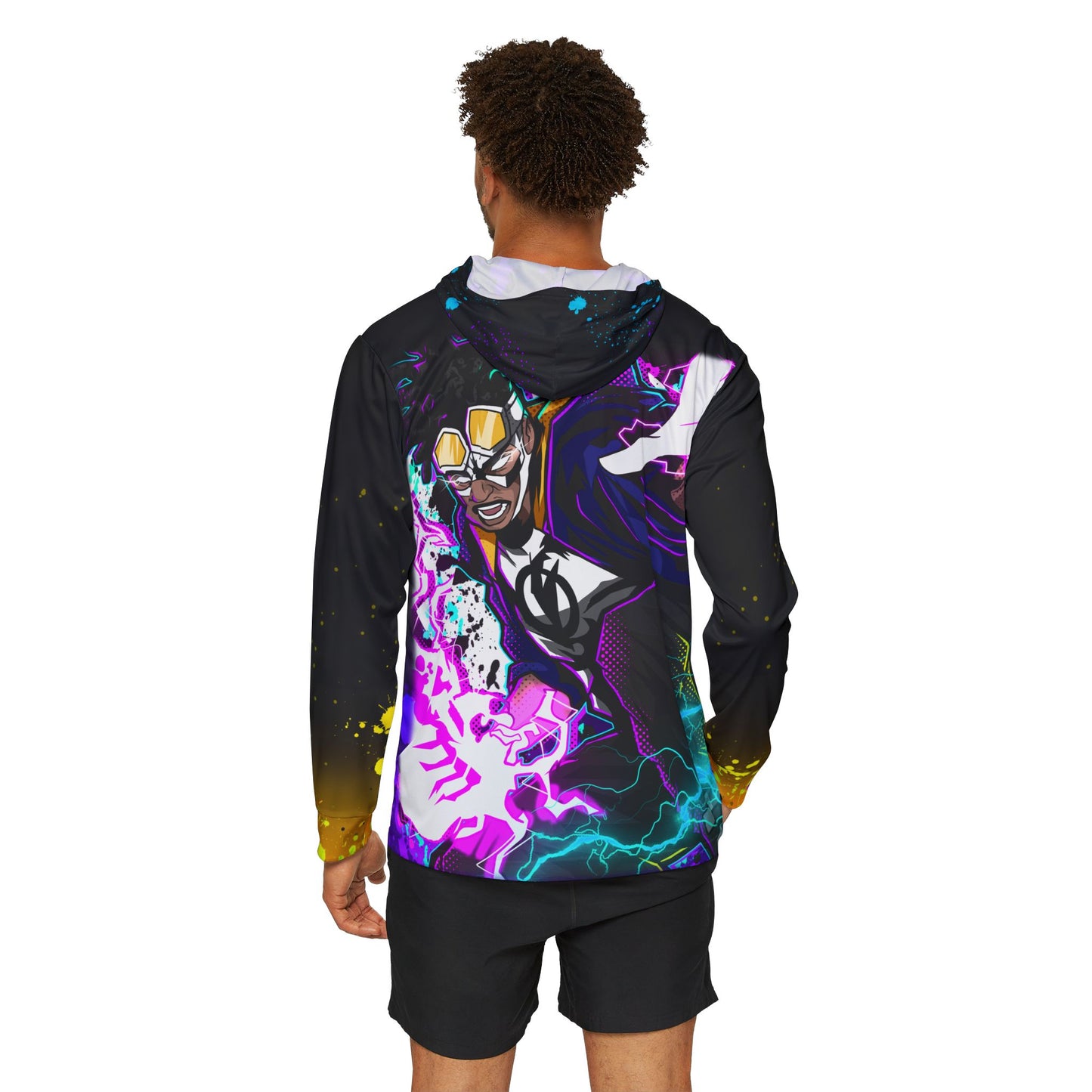 Sparky all over print hoodie