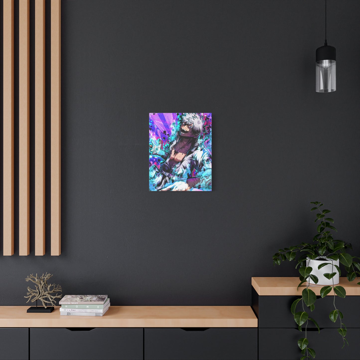 Keeper of the blue flame canvas